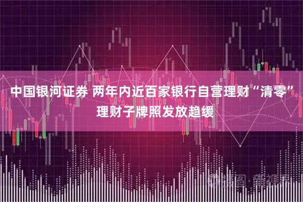 中国银河证券 两年内近百家银行自营理财“清零” 理财子牌照发放趋缓