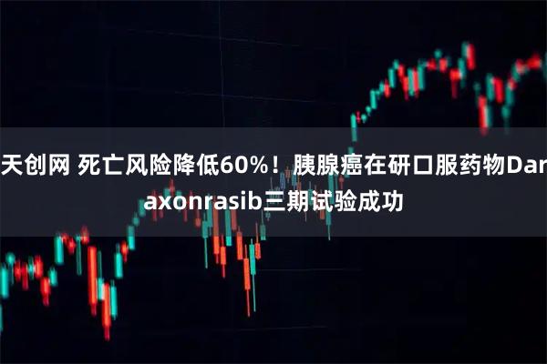 天创网 死亡风险降低60%！胰腺癌在研口服药物Daraxonrasib三期试验成功